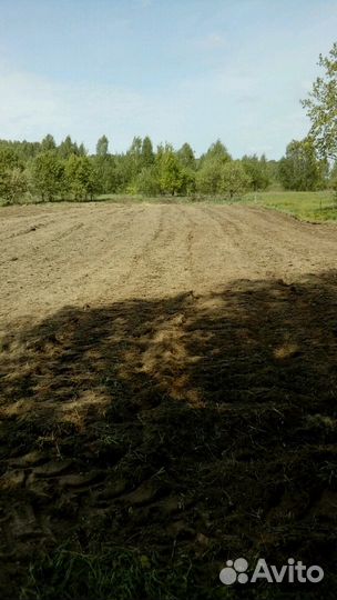 Обработка и вспашка плугом,дисковка, рыхление почв