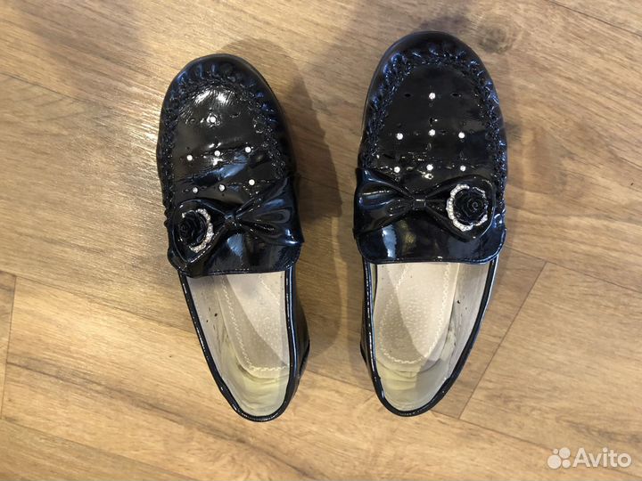 Туфли школьные для девочки 34