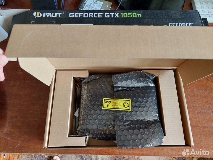 Видеокарта Palit GeForce GTX 1050Ti 4Gb