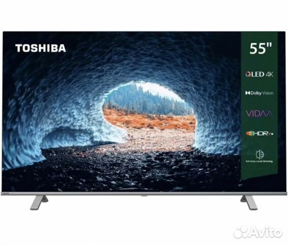 Телевизор Qled Toshiba C450KE 55 диагогаль