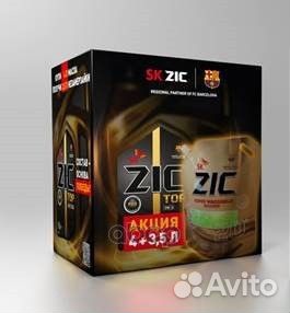 Масло моторное 5w30 син. ZIC TOP 4л (SN/CF) + С