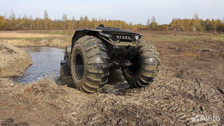 Новый вездеход-болотоход Егерь от производителя