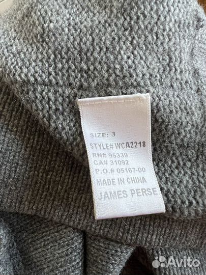 Кашемировый кардиган james perse los angeles