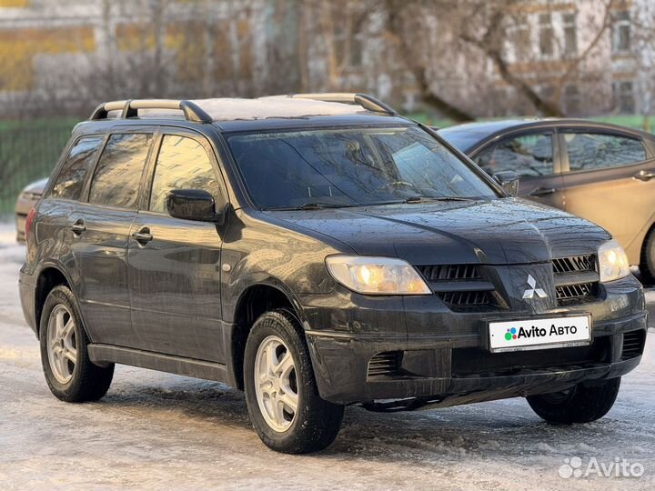 Mitsubishi Outlander 2.0 МТ, 2007, 198 000 км