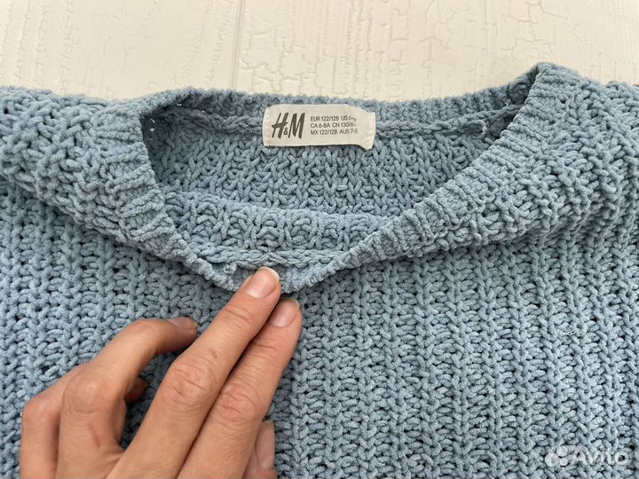 Свитер для девочки 122-128