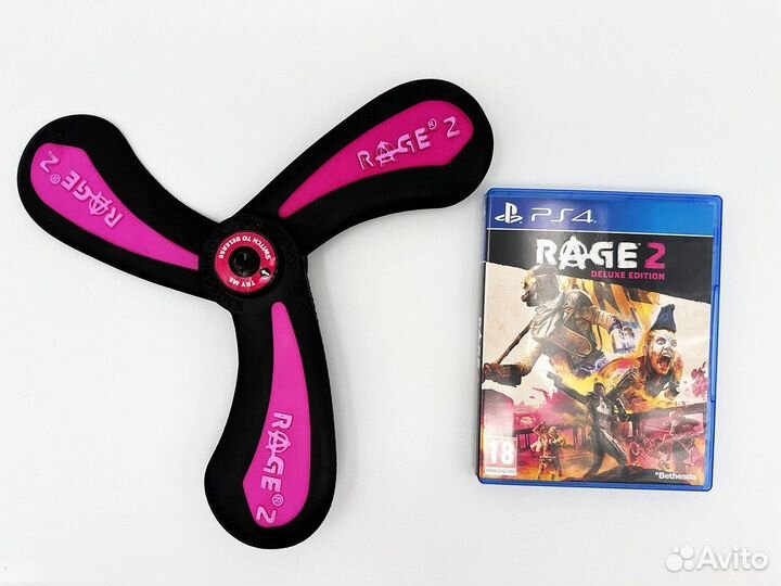 Rage 2 Wingstick Deluxe Edition (PS4, русска б/у