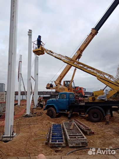 Аренда и услуги телескопической автовышки, 250 кг, 17 м