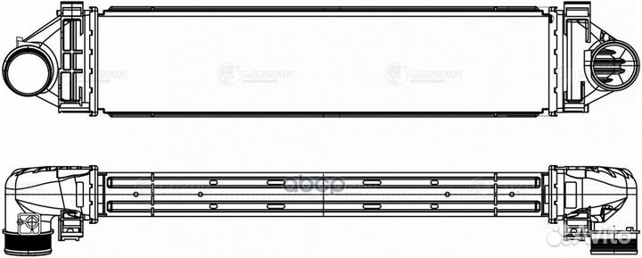 Интеркулер lric 1009 luzar