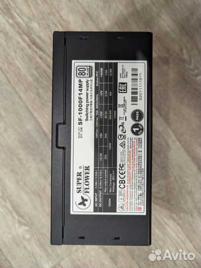 Блок питания Leadex Super Flower 1000w Platinum