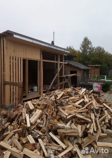 Дрова березовые колотые