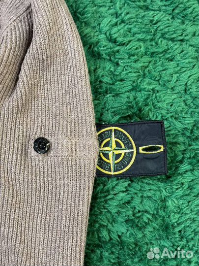 Винтажный Свитер stone island Оригинал