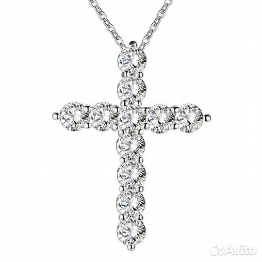 Золотая цепочка с крестиком