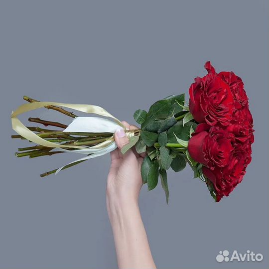 Монобукет 11 Роз, заказать цветы