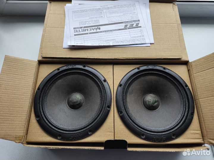 Динамики Machete MM-60 v2 и твитера Machete MT-102