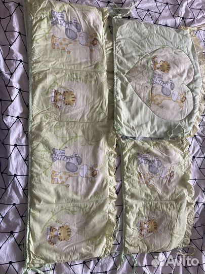 Бортики и балдахин с креплением