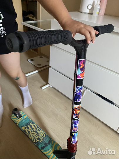 Трюковой самокат oxelo mf 3 6