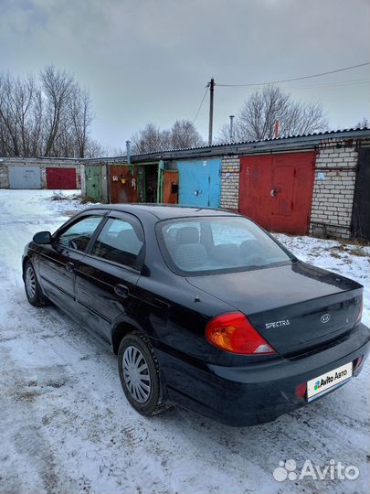 Kia Spectra 1.6 МТ, 2006, 253 000 км