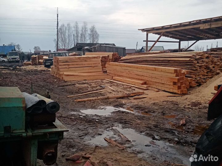 Пиломатериалы брус доска обрезная с доставкой