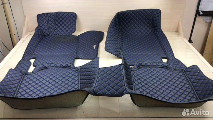 3D Коврики Toyota Салон Багажник из Экокожи