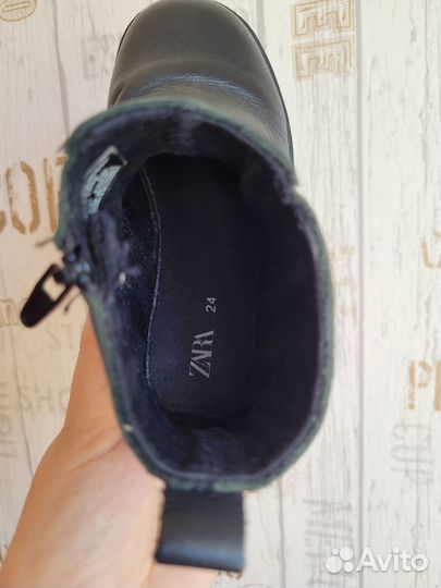 Ботинки для девочки Zara 24 размер