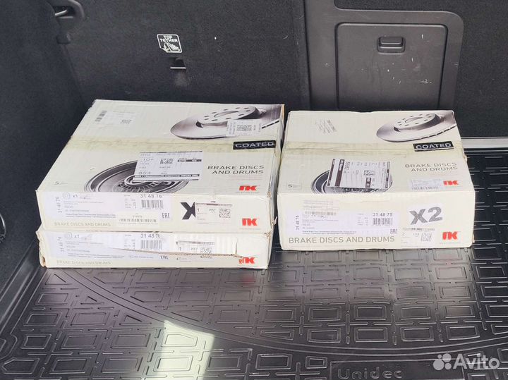 Задние тормозные диски Volvo