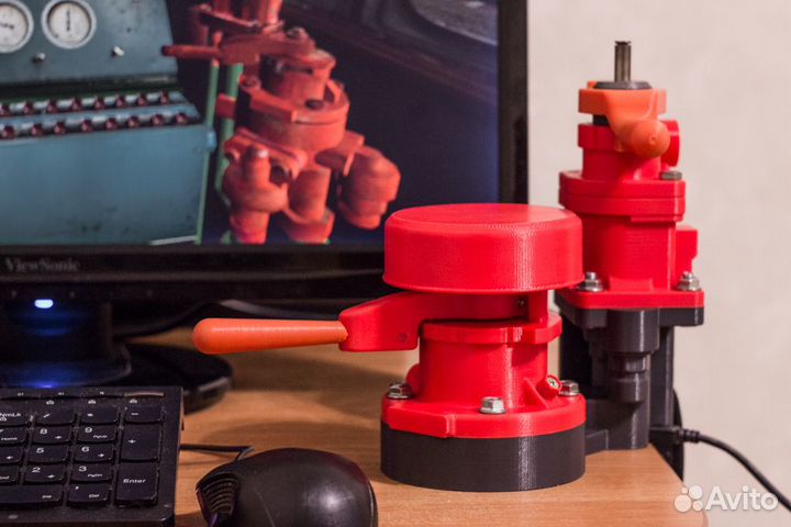 395 / 254 краны машиниста (игровой контроллер)