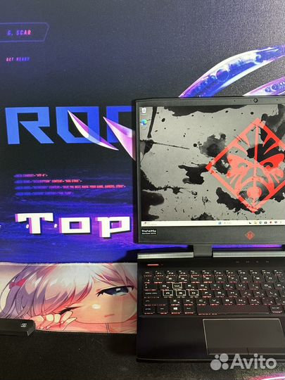 Hp Omen GTX 1070/144гц/Core i7 8750H