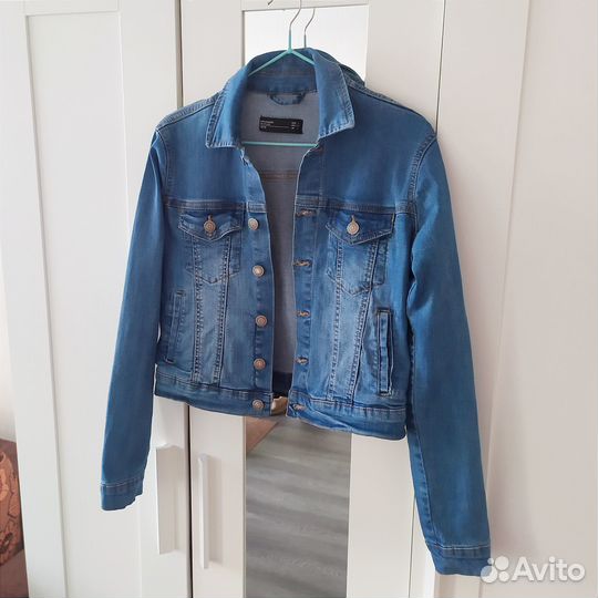 Джинсовый пиджак женский