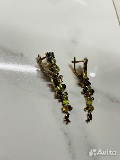 Золотые серьги