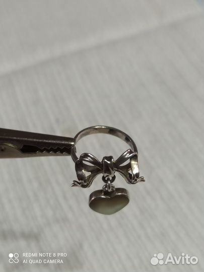 Серебряное кольцо женское