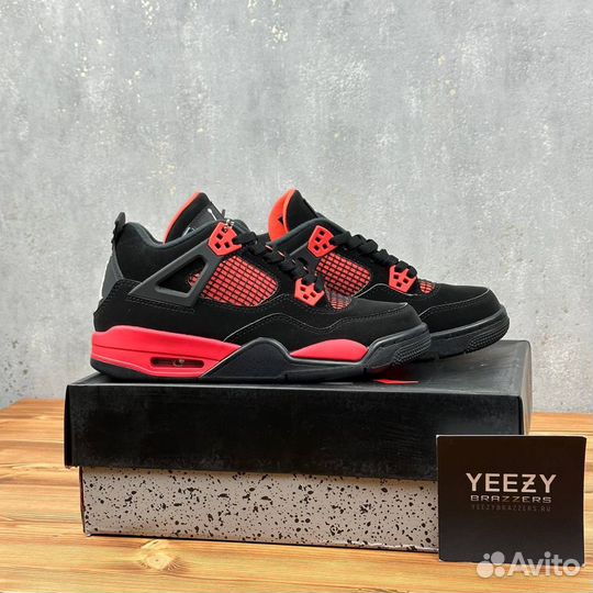 Кроссовки Nike Air Jordan 4 “Red Thunder”