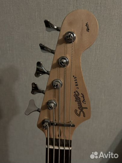 Бас гитара fender squier affinity jz bass Обмен