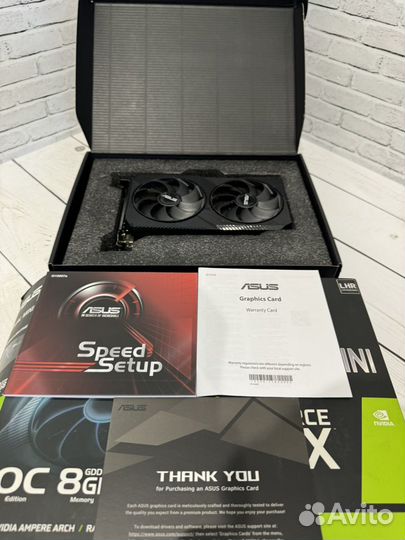 Видеокарта Asus rtx 3060ti