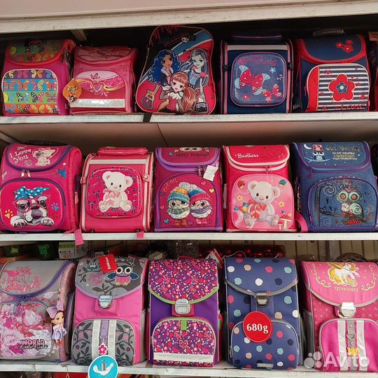 Рюкзак школьный ортопедический для девочки