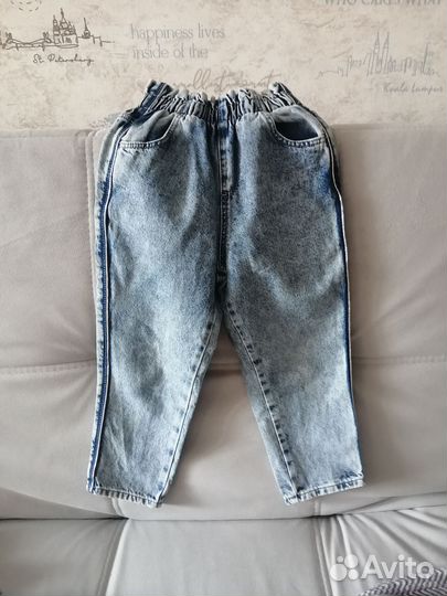 Джинсы для девочки gloria jeans 104