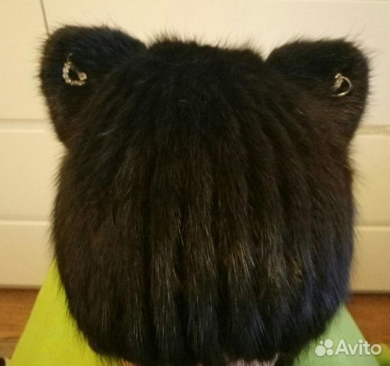 Шапка норка. Новая