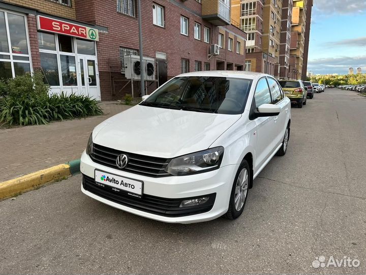 Volkswagen Polo 1.6 AT, 2017, 160 765 км