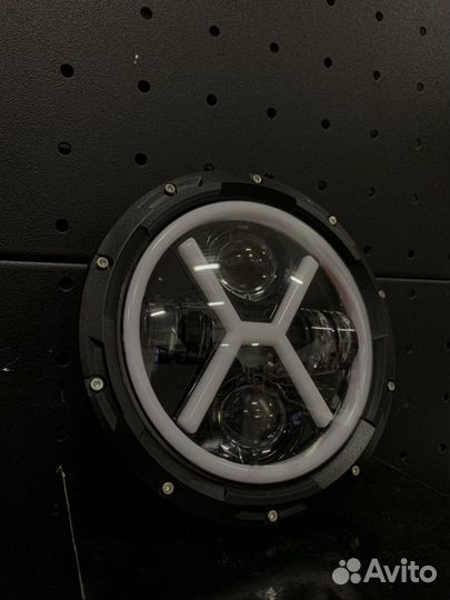 LED фары передние niva