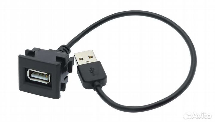 USB разъем в штатную заглушку для Toyota 2018+