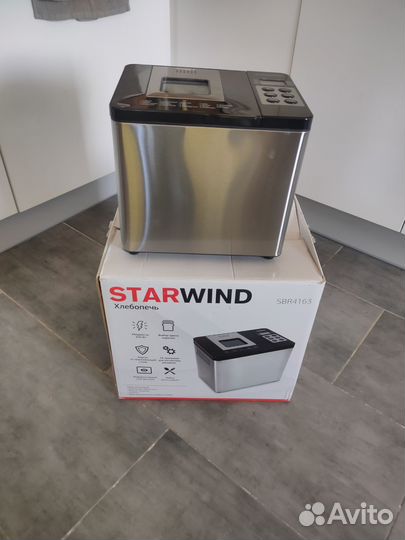 Хлебопечь starwind sbr4163 новая