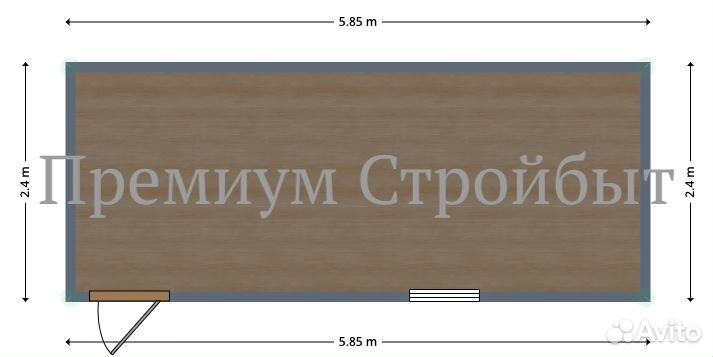 Бытовки металлические в наличии и под заказ