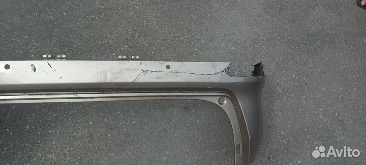 Задний бампер kia sportage 4(рестайл)