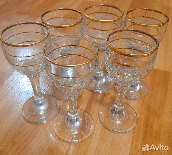 Рюмки из стекла
