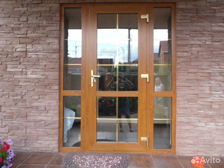 Входная дверь пвх на заказ