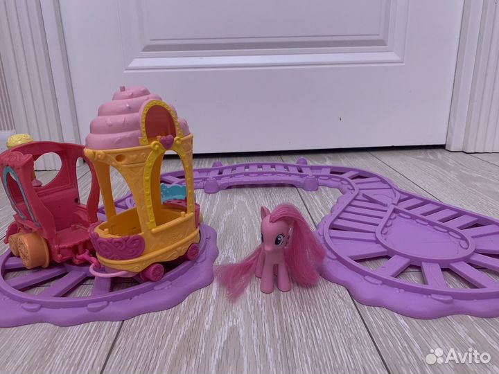 My little pony поезд дружбы