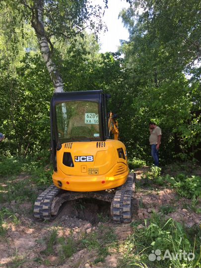 Аренда мини экскаватора JCB 8035