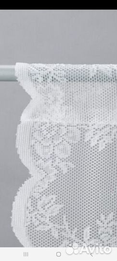 Тюль Икея Альвине Alvine Spets