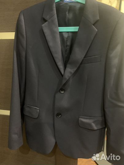 Пиджак школьный для мальчика 140