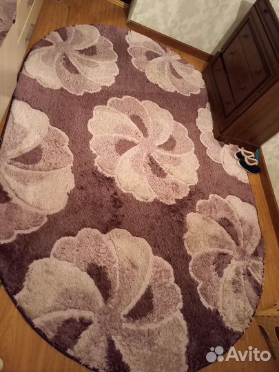 Ковер пушистый бу
