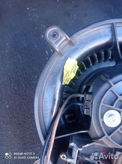 Моторчик печки mercedes